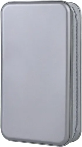 Vista 11 de alavisxf xx Estuche para CD, soporte de plástico duro para CD de capacidad para 96 unidades, estuche de almacenamiento de discos de DVD, portátil