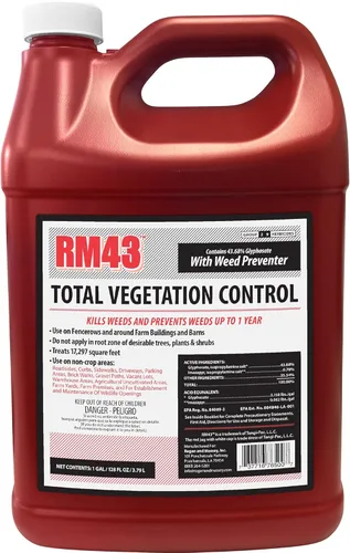 RM43 43-percent glifosato más hierba antirretorno para control total de la vegetación