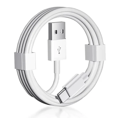 Vista 9 de Paquete de 2 cables de coche CarPlay para iPhone 17 Air/15/16 16e 15 Pro Max 15 Plus USB A a USB tipo C cable de datos, iPad 10ª generación, Samsung