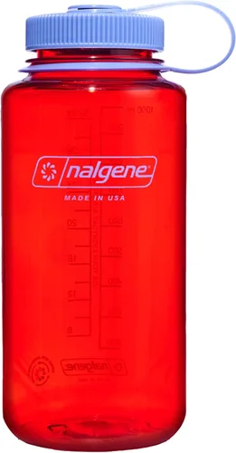 Vista 9 de Nalgene Sustain - Botella de agua de Tritan sin bisfenol A hecha con un 50 % de material derivado de restos de plástico, 32 fl oz, boca ancha