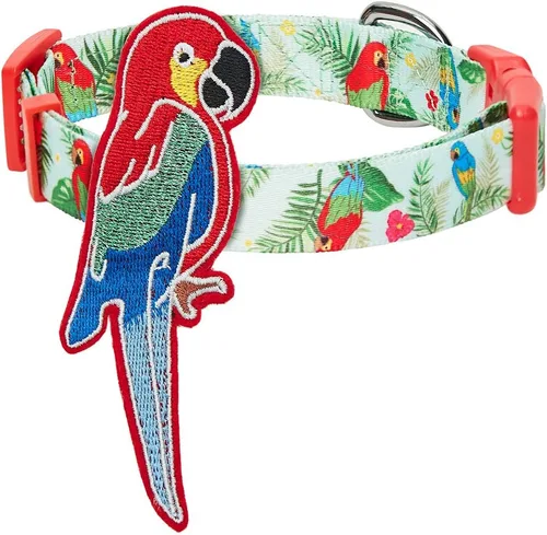 Vista 10 de Blueberry Pet 10+ Patrones Zoo Fun Collar de perro