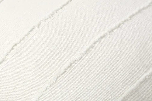 Vista 4 de Loloi Jean Stoffer x Julia Collection PJS0013 - Funda de almohada (18 x 18 pulgadas), color marfil