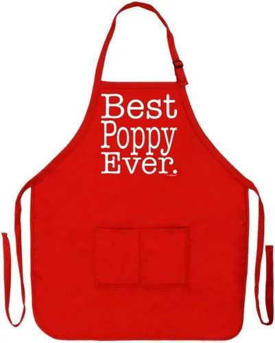 Vista 9 de Best Grandpa Papa Gramps Pop-Pop o Poppy Ever - Delantal ajustable con pechera de dos bolsillos Verde(Military Green)