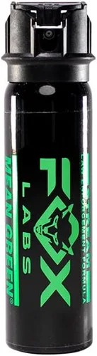 Vista 9 de Mean Green Pepper Spray – 3,000,000 SHU – 1.2% MC / 6% OC High Purity Formula with Green Staining Dye – Stream Spray – Maximum Strength Self