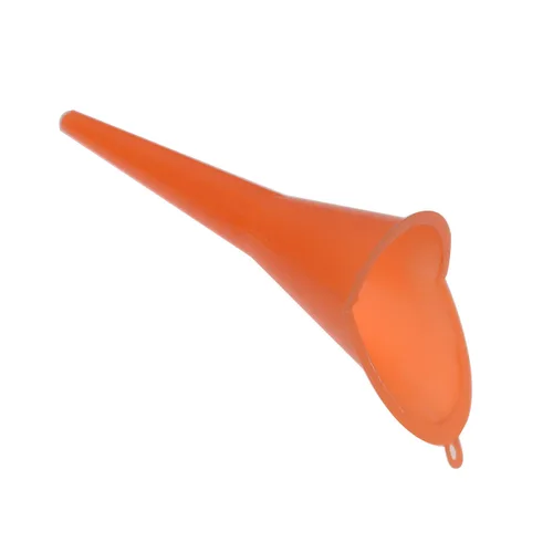 Vista 6 de HDBUBALUS Juego de embudo de llenado de cárter para llenado de aceite y tapones de drenaje primarios compatibles con Harley Orange