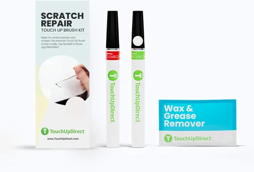 Vista 205 de TouchUpDirect QM1 Cloud White compatible con Pintura de retoque en aerosol Nissan Exact Match - Kit esencial