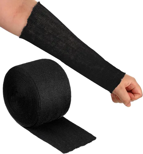 Vista 6 de Nuanchu Vendaje Elástico Tubular de Algodón Tipo Calcetín Rollo de Manga para Yeso Vendajes de Tubo Elástico Calcetín Cómodo para Yeso para Brazo