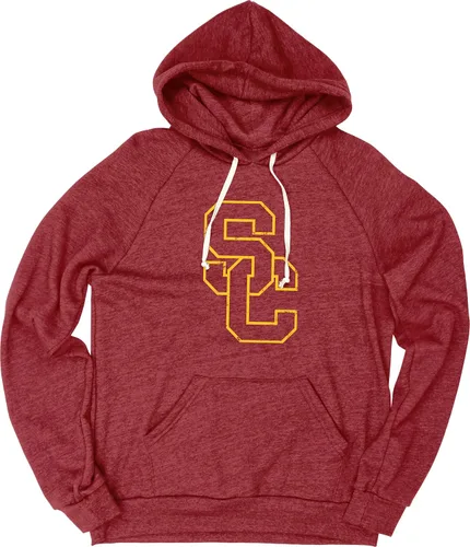 Vista 7 de Blue 84 NCAA - Sudadera con capucha de triple mezcla con licencia oficial de la Ncaa para hombre, color del equipo icono