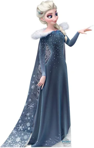 Vista 8 de Figuras de cartón de Frozen, se sostienen solas, Anna, talla única