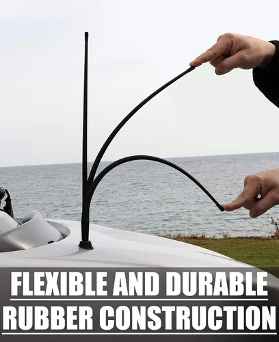 Vista 2 de AntennaMastsRus – 2009 – 2018 Dodge Ram Truck 1500 – antena de Repuesto, Negro