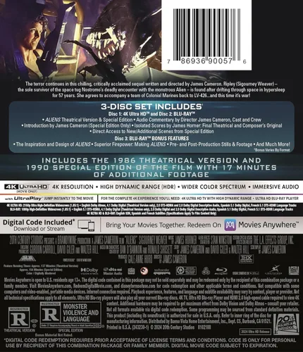 Vista 2 de Aliens 4K UHD