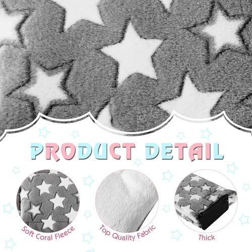 Vista 4 de Haull 4 piezas de ropa de cama impermeable de conejillo de indias de invierno, cama de conejillo de indias, forros de jaula de felpa, tapete suave