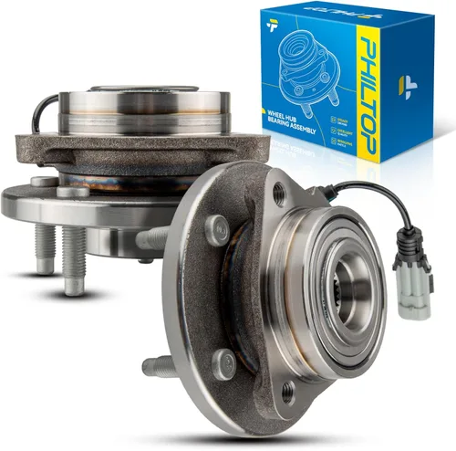 Vista 30 de PHILTOP Conjunto de cojinete de rueda y cubo trasero 512012, 5 orejetas para Golf 1999-2005, Beetle 1998-2010, TT Quattro 2000-2006, TT 2000-2006