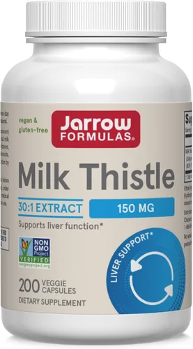 Vista 4 de Jarrow Formulas, cardo mariano, cápsulas de 0.005 oz, SILY, 1, 1