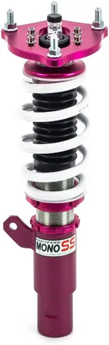 Vista 3 de Godspeed MSS0129-52 compatible con Honda Civic Hatchback (FK) 2017-21 MonoSS Coilovers (2.047 in) Kit de bajada de suspensión