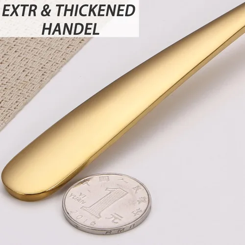 Vista 6 de Cuchara grande para servir, de acero inoxidable, utensilios de servir para fiestas, bufé, cena, banquete, cocina, básicos, aptos para lavavajillas