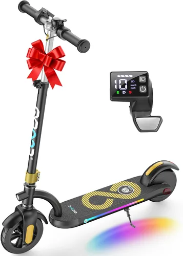 Vista 9 de Gyroor H40 Kids Electric Scooter 180W 10MPH LED Lights Ages 6 12