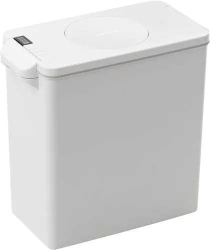 pidan Almacenamiento de alimentos para mascotas al vacío con escala, cubo hermético para alimentos secos para mascotas de 17 libras, contenedor de