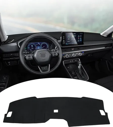 Vista 87 de FIILINES Cubierta para tablero Compatible con Mazda 3 2010-2013 Accesorios Tapete para tablero para Mazda 3 Accesorios Tapete para salpicadero