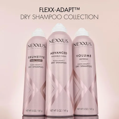 Vista 10 de Champú Seco Nexxus Advanced Invisible Clean para Control Instantáneo de Grasa y Frescura de 72 Horas con Tecnología Flexx-Adapt 5 oz