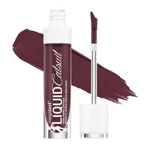 Vista 23 de wet n wild Mega Last Catsuit High-Shine Liquid Lipstick Red Bad Girl's Club