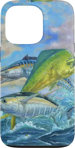 Vista 10 de Lindo Mahi Mahi Pesca Pescado Atún Caso para iPhone 17