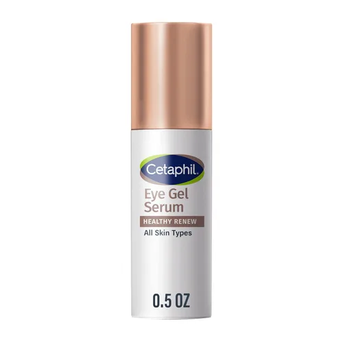 Cetaphil Healthy Renew - Suero de gel hidratante para ojos de 0.5 onzas, crema para debajo de los ojos las 24 horas para antienvejecimiento, reduce