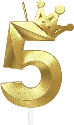 Vista 22 de Vela rosa de cumpleaños número 0, decoración temática rosa para niñas, velas de números diseñadas con corona 3D para decoración de pastel