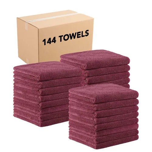 Vista 11 de Arkwright - Toallas de salón a prueba de blanqueador, microfibra ultrasuave, suave, altamente absorbente y de secado rápido, toalla facial de spa