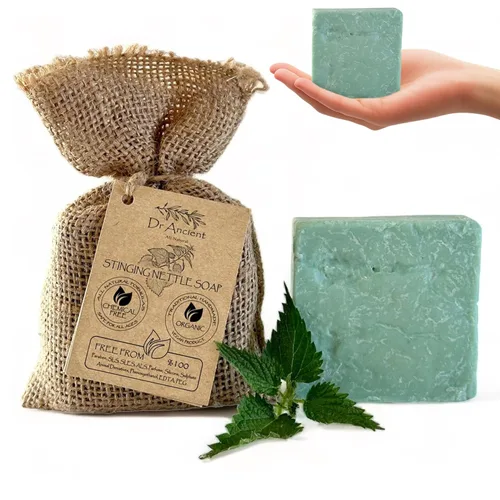Vista 17 de Dr.Ancient Barra de Jabón de Alepo, Barras de Jabón Orgánico Hechas a Mano de la Manera Tradicional, Natural Libre de Químicos, Vegano, Usado
