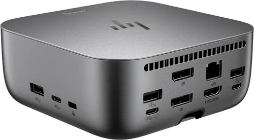 Vista 2 de HP Paquete de replicador de puertos G6 Thunderbolt 4 Ultra Dock de 180 W con concentrador DKZ