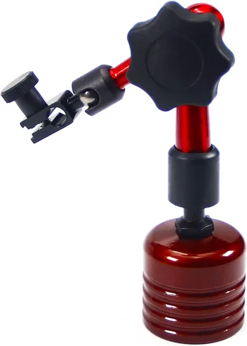 Vista 3 de Othmro 1 unids profesional medidor herramientas con base magnética ajustable indicador de prueba titular de nivel digital para indicador de marcado