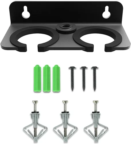 Vista 7 de [Actualización 2026] Soporte de micrófono múltiple para soporte de micrófono, organizador de almacenamiento para micrófonos dinámicos e inalámbricos