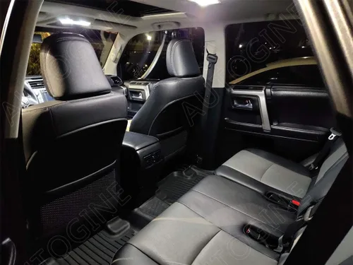 Vista 5 de AUTOGINE Kit de 16 luces LED interiores blancas para Toyota 4Runner 2010 2011 2012 2013 2014 2015 2016 2017 2018 2019 2020 2021 2022 paquete