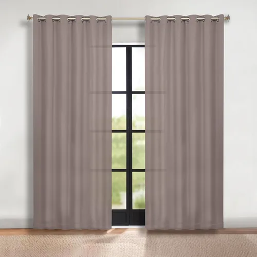 Vista 105 de Superior Cortinas Opacas, Oscurecimiento de Habitación, Dormitorio, Cortinas, Cocina, Acentos de Ventana de Sala de Estar, Bloqueo Solar, Térmicas