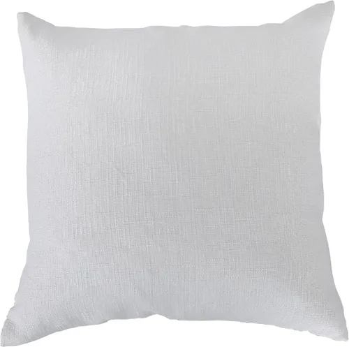 Vista 23 de Deconovo Almohada decorativa de lino sintético para el hogar, hecha a mano, a cuadros, para sofá, 18 x 18 pulgadas, gris oscuro y blanco