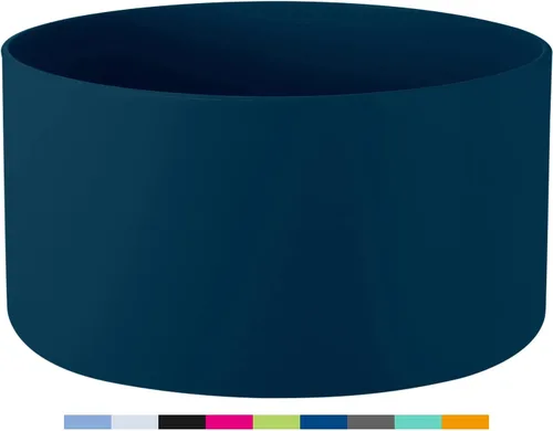 Vista 17 de CHEETAH Funda Protectora para Botella de Agua Hydroflask de 12oz - 40oz, Funda de Silicona Inferior Sin BPA, Compatible con Todas las Botellas