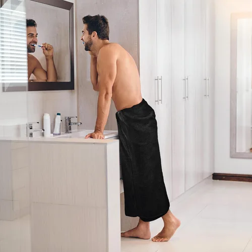 Vista 3 de Utopia Towels - Lujosa toalla de baño jumbo, 2 unidades - 600 g/m², 100% algodón hilado en anillo, toalla extragrande altamente absorbente