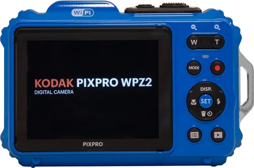 Vista 3 de Kodak PIXPRO WPZ2 - Cámara digital + estuche negro para apuntar y disparar + tarjeta microSDHC de 32 GB (azul)