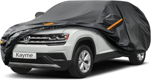 Vista 51 de Kayme Funda para Auto de 7 Capas Ajuste Personalizado para Chevrolet Corvette C4/C5/C7/C8 Coupé Convertible Targa (1980-2025) Impermeable Todo Clima