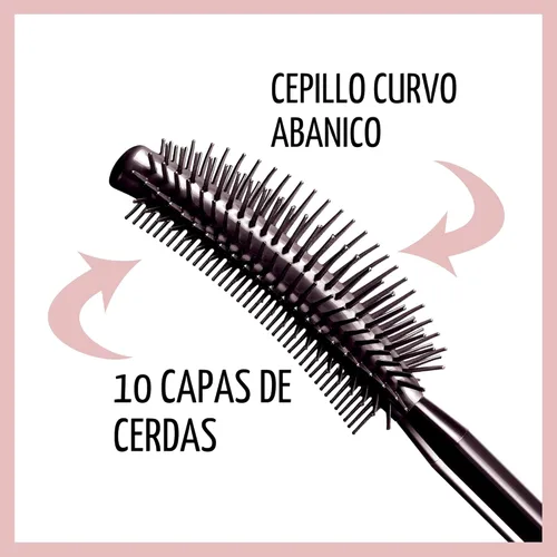 Vista 4 de Maybelline New York Lash Sensational - Máscara de pestañas lavable