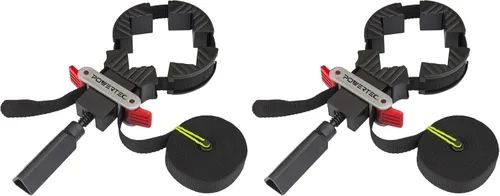 Vista 10 de POWERTEC Abrazadera de correa para suelo de madera, abrazadera de instalación para pisos con correa de nailon de 13 pies, fuerza de sujeción de 220