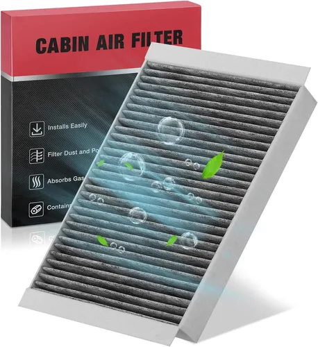Vista 33 de BDFHYK 2 filtros de aire de cabina CF10136 con carbón activado compatibles con Chevy Uplander 2005-2009, Venture 2001-2005, compatibles con Buick
