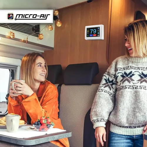 Vista 53 de MICRO-AIR EasyTouch - Termostato digital de repuesto para autocaravana, programable y confiable, habilitado para WiFi y Bluetooth, termostato