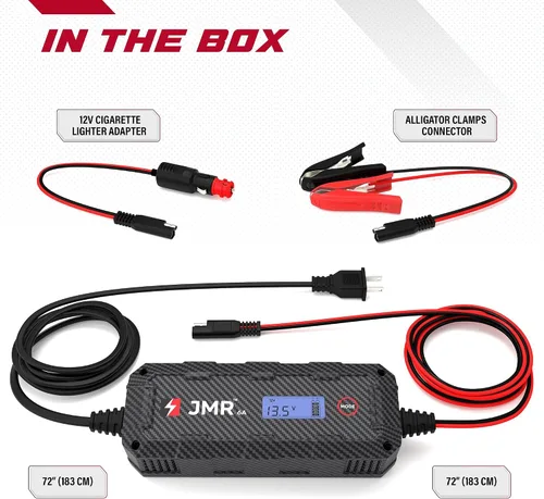 Vista 8 de Cargador de Batería JMR para Ram 3500 2500 1500 4500 5500 ProMaster Dakota Todos los Modelos Cargador Lento Acondicionador Mantenedor