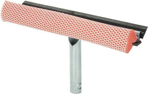 Vista 2 de Ettore 59010 Escobilla de goma automática roja (solo cabeza)