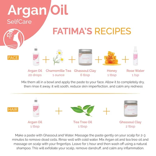 Vista 6 de Fatima's Garden Suero facial con argán y tuna antienvejecimiento, 3.4 fl oz