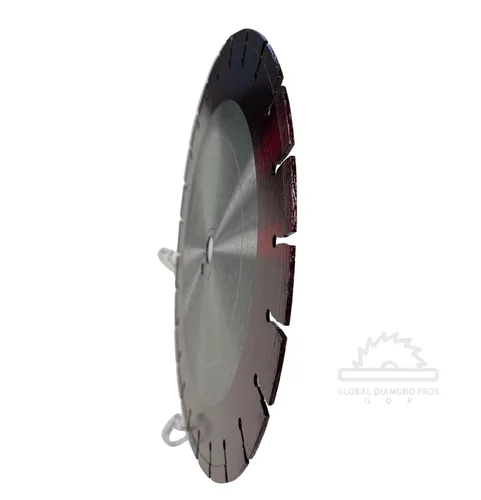 Vista 3 de Hoja de diamante de corte de hormigón verde de entrada temprana de 6 pulgadas compatible con Husqvarna y más, 2
