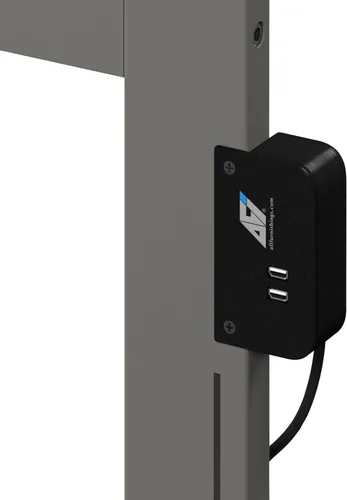 Vista 24 de AFI, Newport - Cabecero completo para libros, color blanco