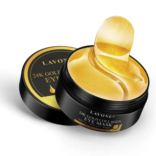 Vista 22 de Máscara de ojos, 30 pares de parches de carbón de bambú para debajo de los ojos, productos para el cuidado de la piel para ojeras e hinchazón